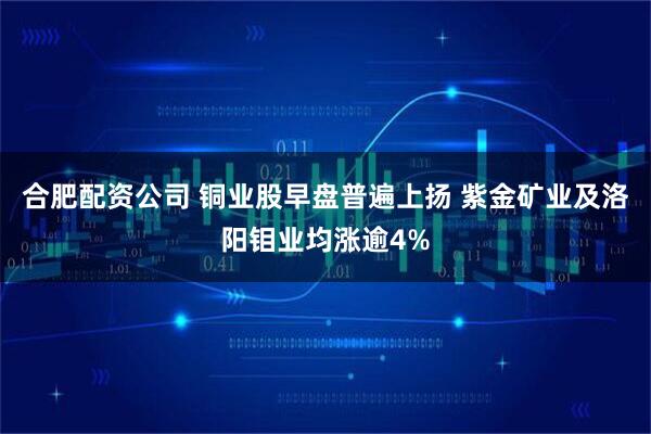 合肥配资公司 铜业股早盘普遍上扬 紫金矿业及洛阳钼业均涨逾4%